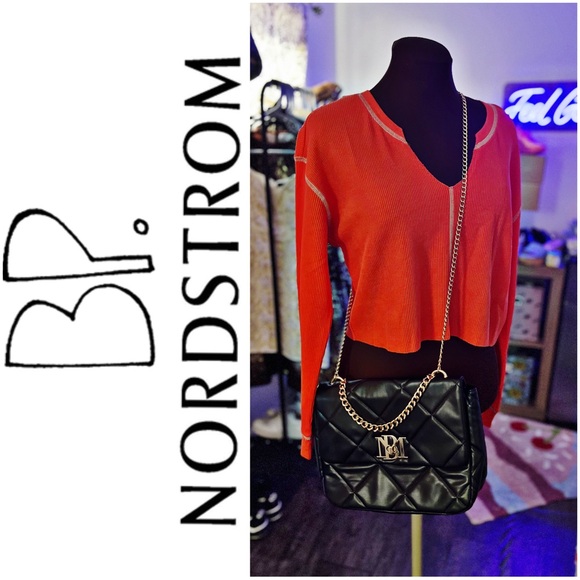 bp Tops - NWT Nordstrom BP Long Sleeved Thermal Crop T-Shirt